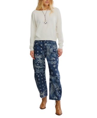 Women's Pull-On Long-Sleeve Sweater