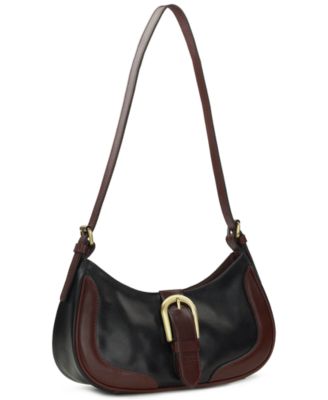 Valdieri Adjustable Baguette Handbag