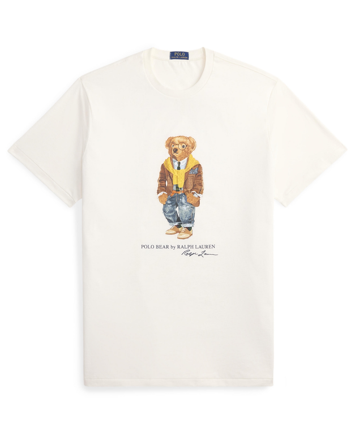 Polo Ralph Lauren Men's Crewneck Bear Graphic T-Shirt