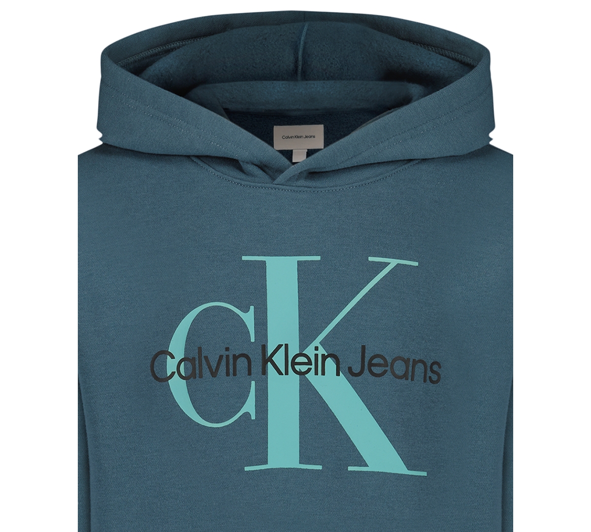 Calvin Klein Boys 8-20 Fleece Pull-on Hoodie In Blue