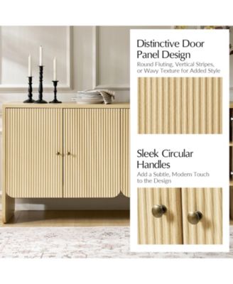 Modern Martha 63"Wide 4 door Sideboard
