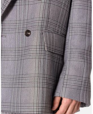 Men's Double Breasted Suit Jacket.