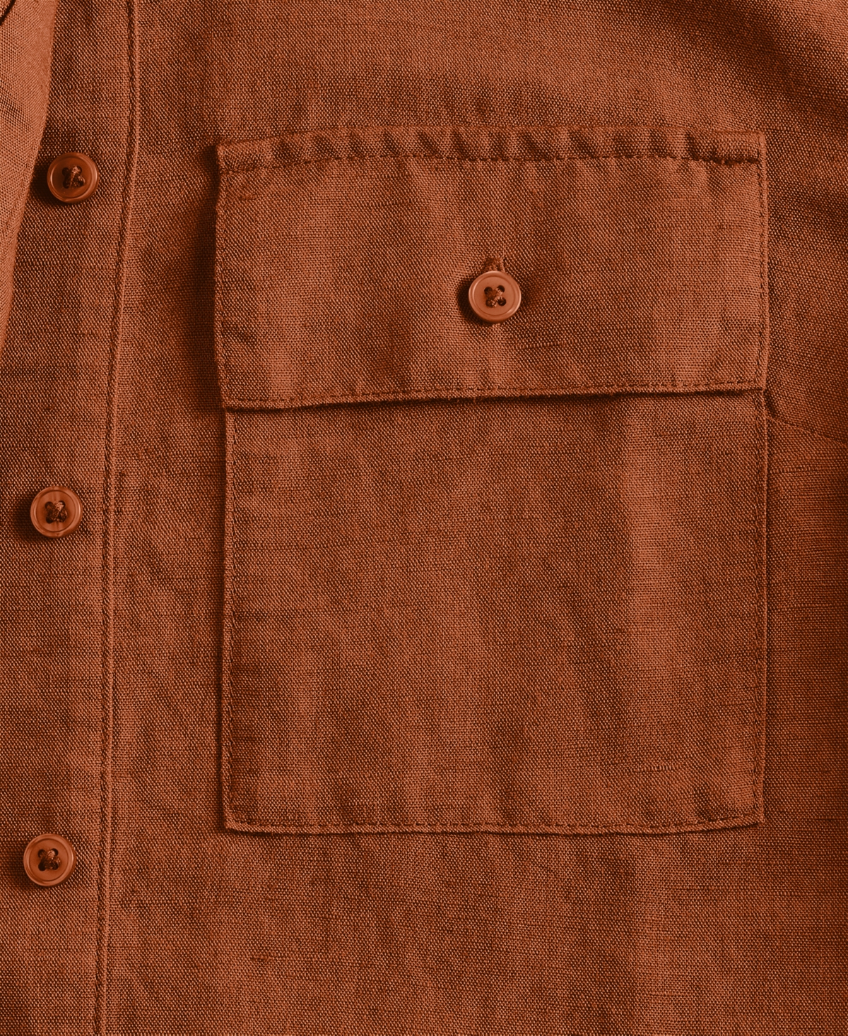 Inc International Concepts Women's Tie-sleeve Chambray Tie-waist Blouse, Macy's Exclusive In Brown