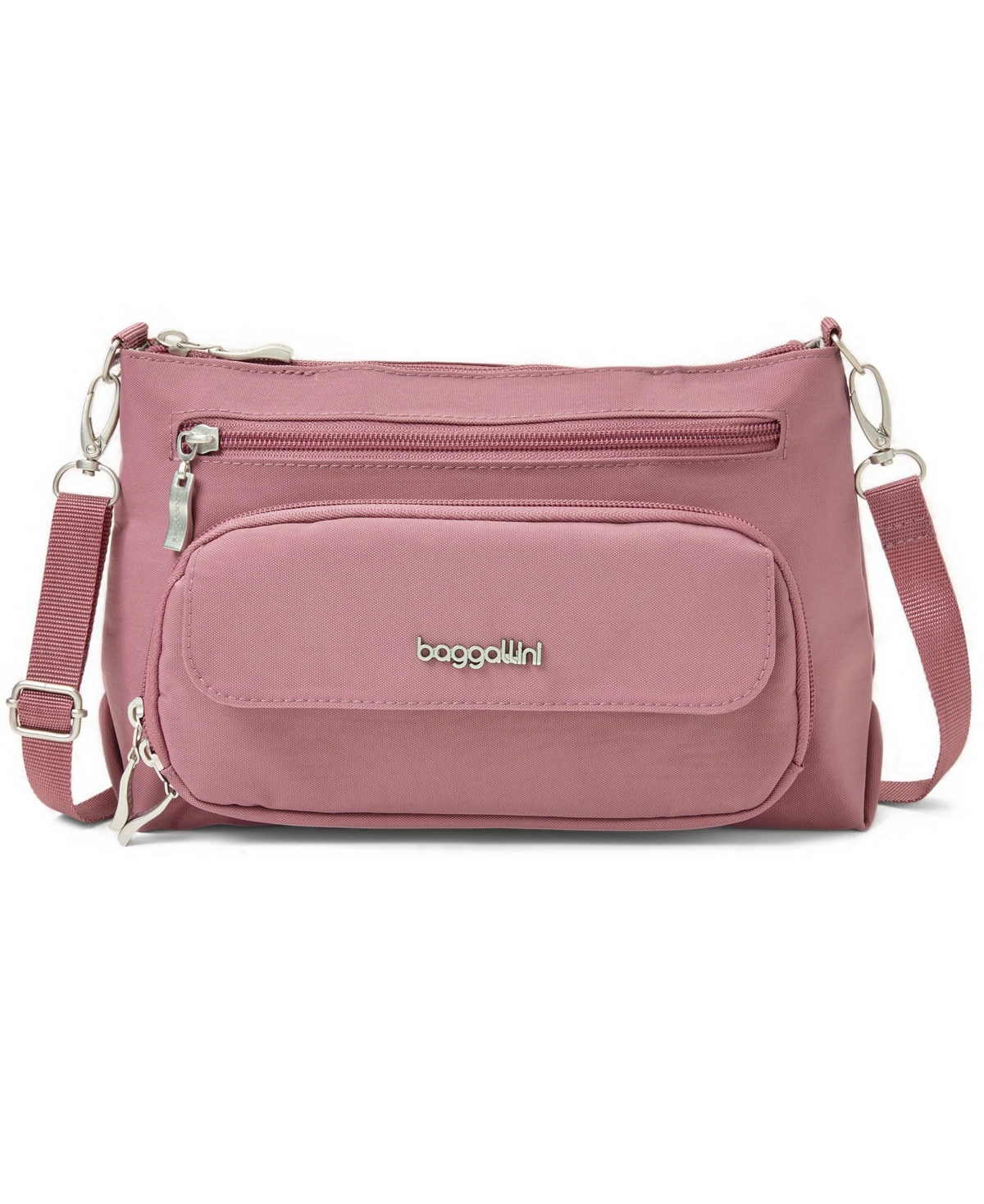 Baggallini Women's Original Rfid Everyday Crossbody Bag In Pink