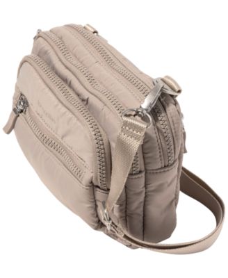 Triple Zip Women's Crossbody Bag