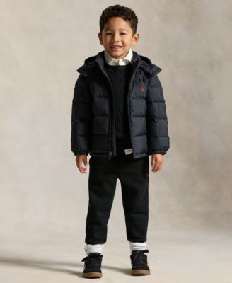 Boys' 2T-7 Cotton Fleece Joggers