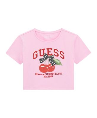 Girls' 7-16 Short-Sleeve Round Neck T-Shirt