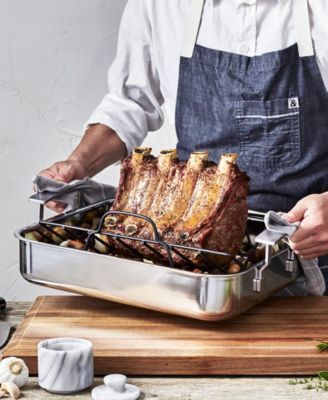 Industry 5 Stainless Steel 15.75" Roasting Pan