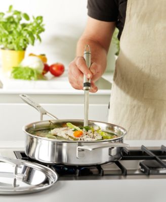 Industry 5 Stainless Steel 3-Quart Saut&eacute; Pan