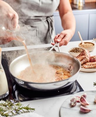 Industry 5 Stainless Steel 9.5" Fry Pan