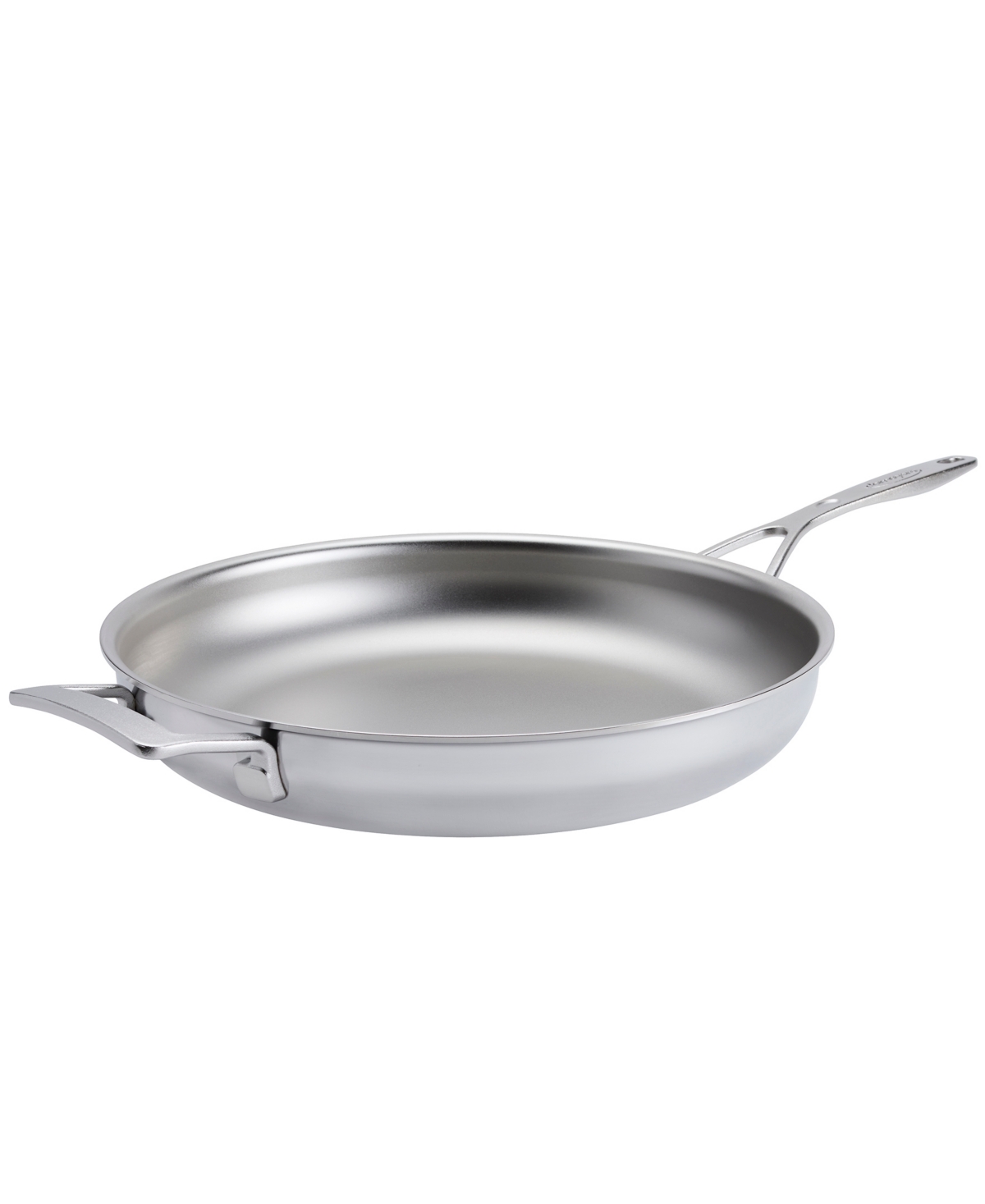 Demeyere Industry 5 Nanotouch Stainless Steel 12.5" Fry Pan In Metallic
