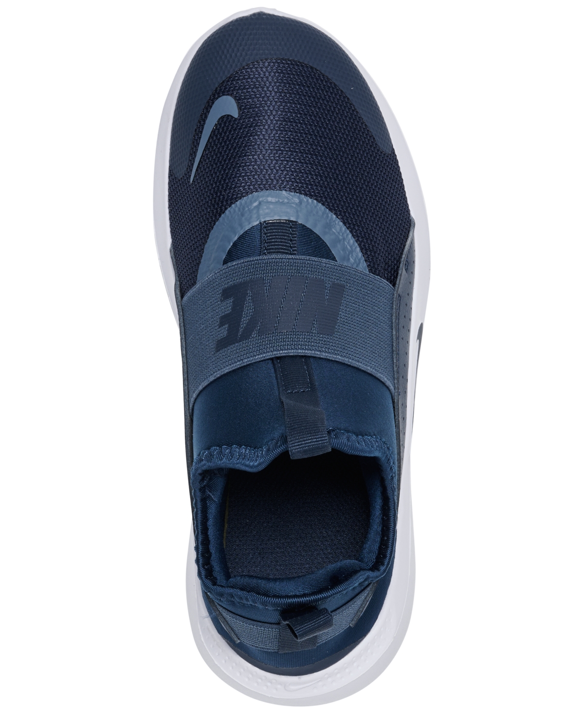 Nike Little Kids Flex Runner 4 Slip-on Running Sneakers From Finish Line In Blue