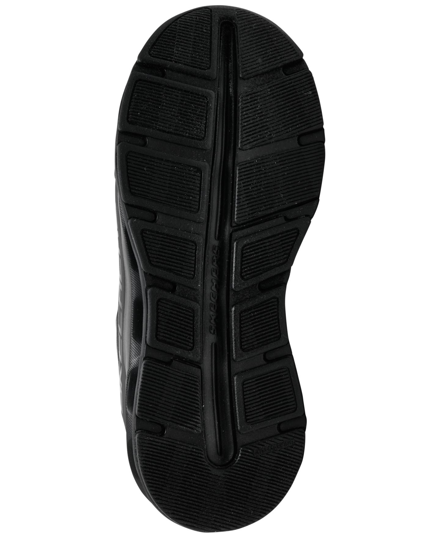 Детские кроссовки Skechers Little Kids' Slip-Ins: Glide-Step - Plus - Vista Lane Casual Athletic Walking, цвет: Чёрный — фото 6
