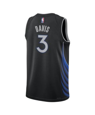 Men's and Women's Anthony Davis Black Dallas Mavericks 2025/26 City Edition Swingman Jersey
