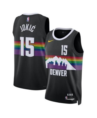 Nike - Men's and Women's Nikola Jokic Black Denver Nuggets 2025/26 City Edition Swingman Jersey