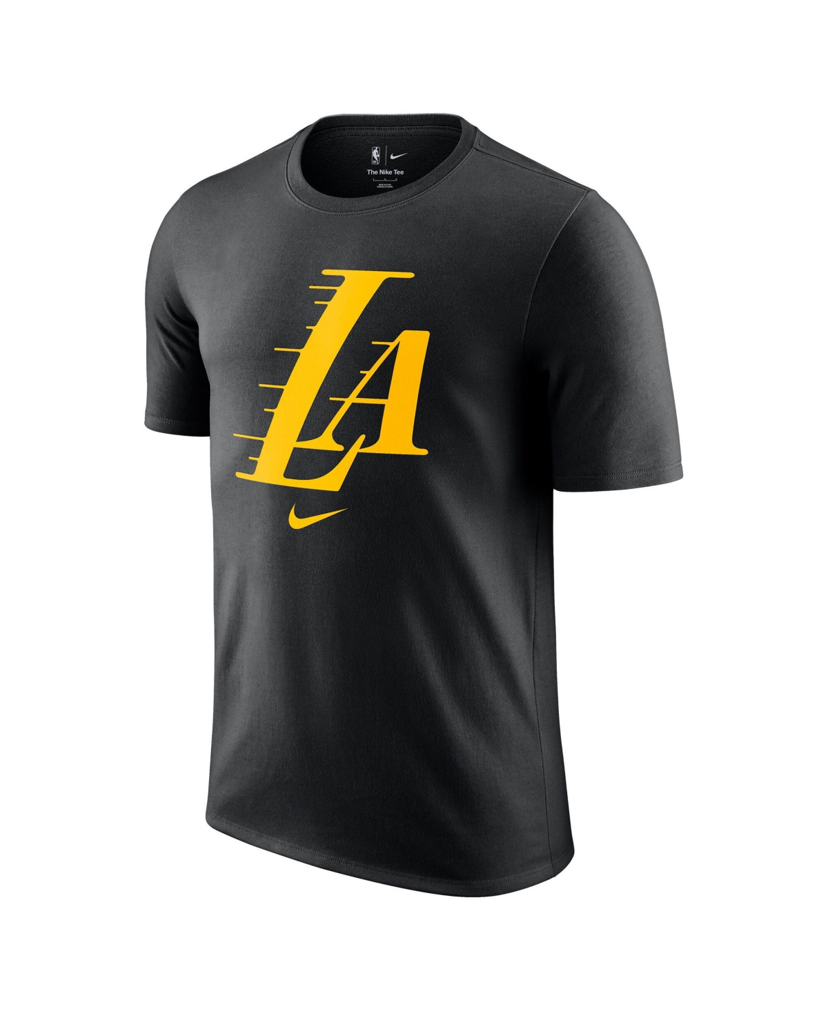 Nike Men's Black Los Angeles Lakers 2025/26 City Edition Remix Essential Logo T-Shirt