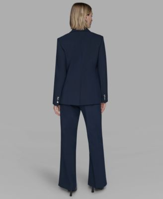 Women's Notched Lapel One Button Blazer