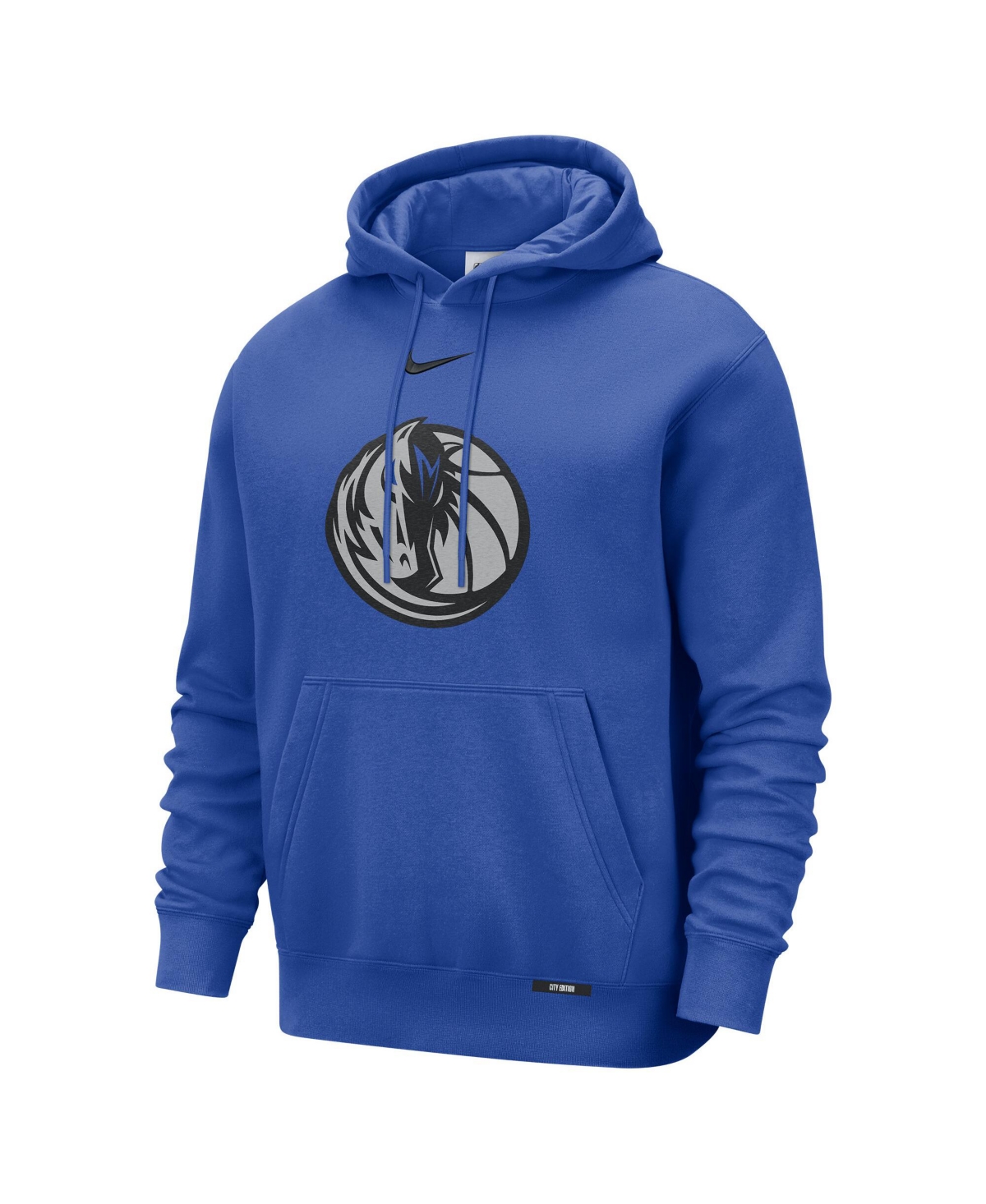 Nike Men's Royal Dallas Mavericks 2025/26 City Edition Remix Essential Logo Club Pullover Hoodie