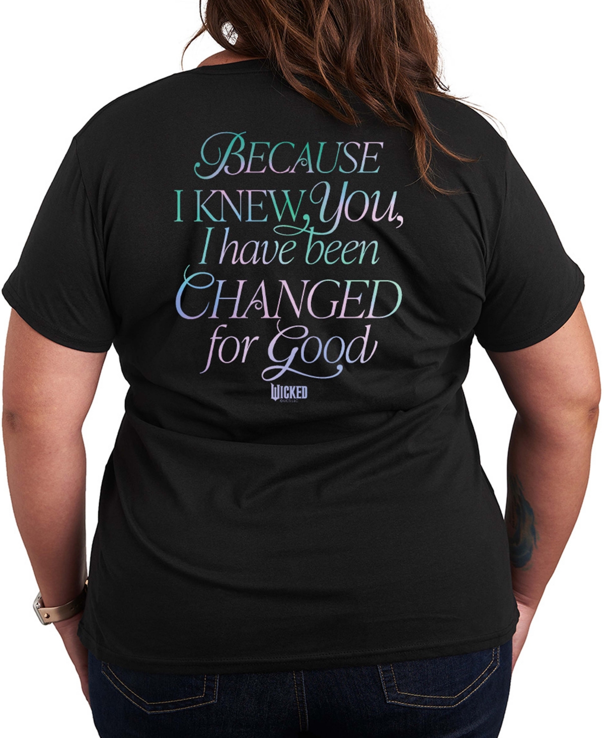 Hybrid Apparel Plus Size Short Sleeve Graphic T-shirt In Black