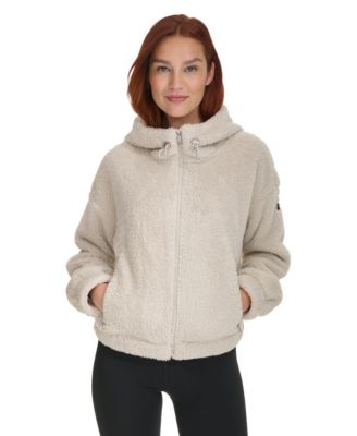 Women's Performance Oversized Hooded Sherpa Jacket