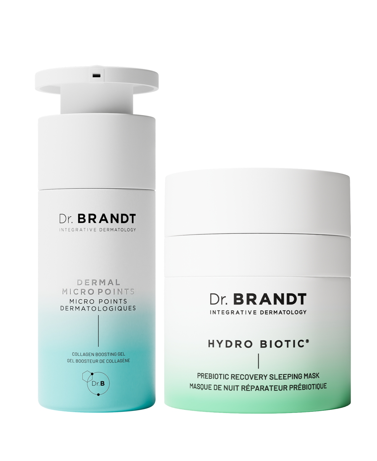 Dr. Brandt 2-pc. Microneedling Recovery Kit In Transparent