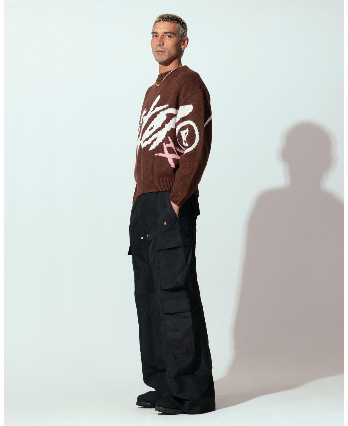 mnml Men's Loiter Spider Knit Sweater