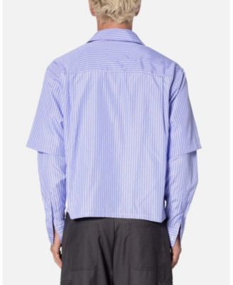 Men's Double Layer Pinstripe Shirt
