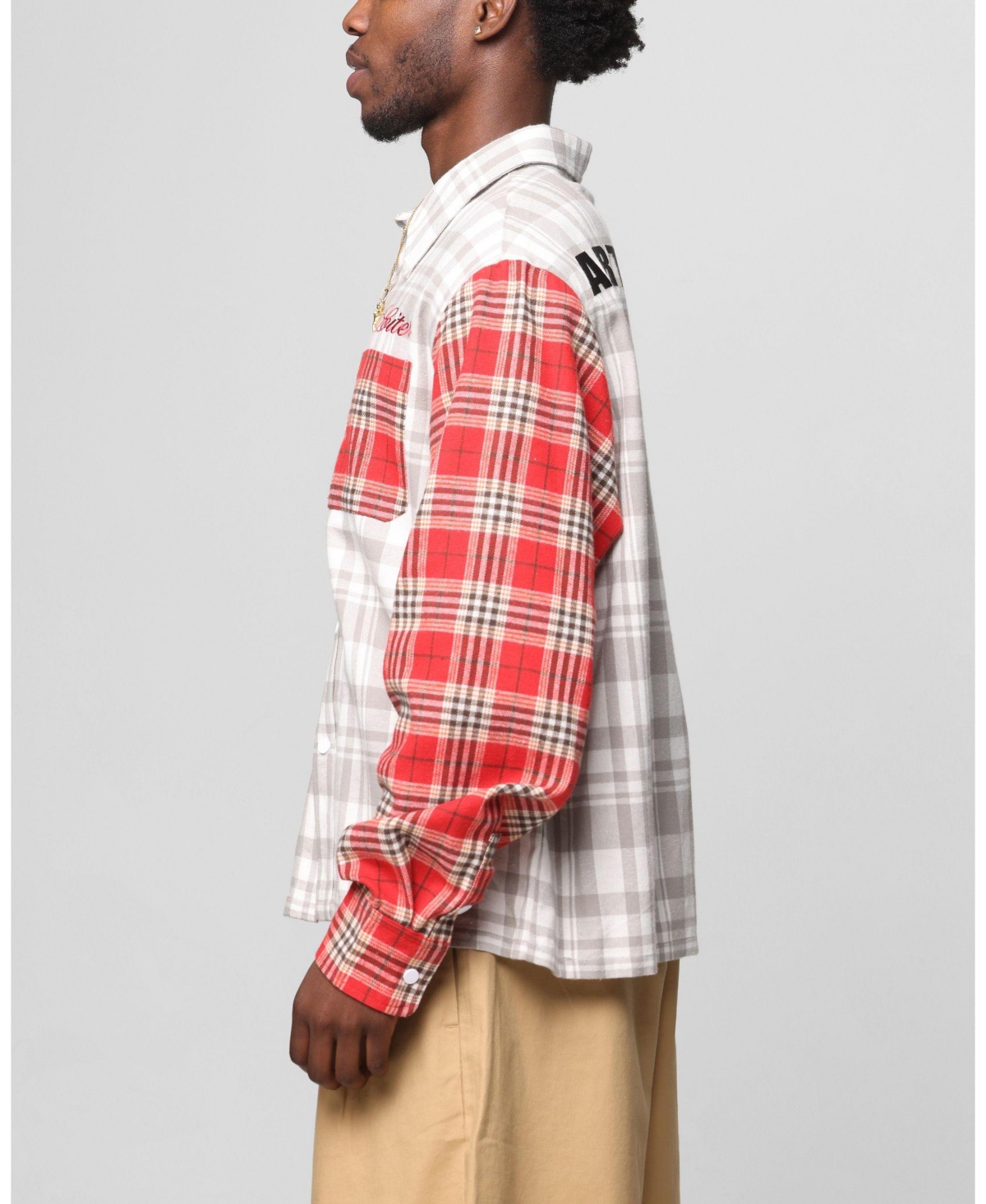 mnml Men's Loiter Layered Flannel