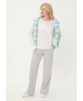 Women's Studded Trim, Casual, Stylish T-Shirt