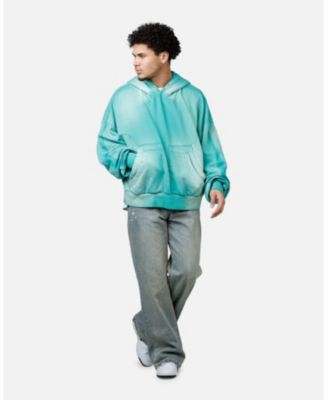 Men's Double Pouch Sprayed Hoodie