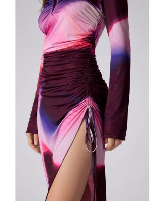 Women's Midi dress with slit