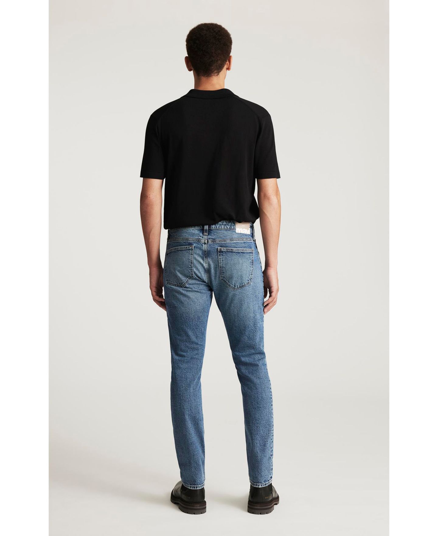Мужские джинсы Mavi Jeans Jake Slim Leg In Used Brushed Classic Jean, цвет: Индиго — фото 3