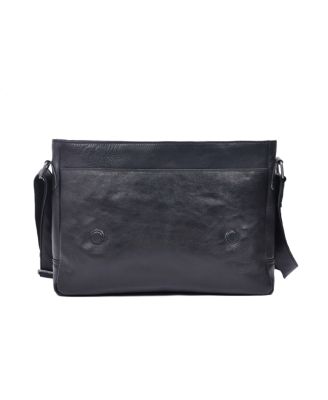 Vintage Brown Genuine Leather Messenger Bag Laptop Briefcase Satchel Crossbody Shoulder Bag for Men Women – Office, Travel & Everyday Use