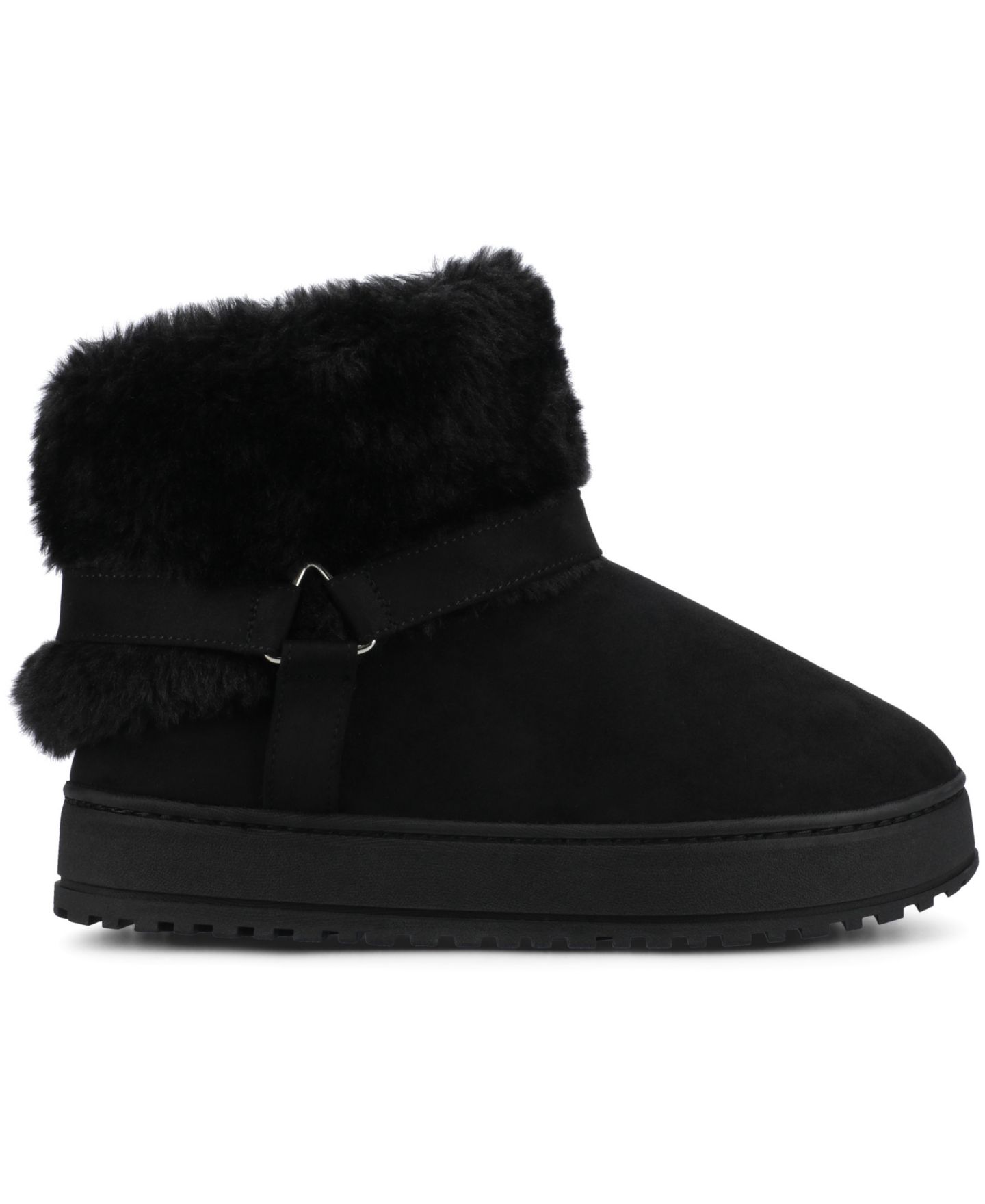 Женские ботинки Journee Collection Thada Cozy Booties, цвет: Чёрный — фото 2