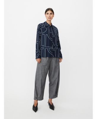 Women's Malmanja Long Sleeve Printed Long Shirt