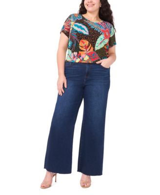 Plus Size Short-Sleeve T-Shirt