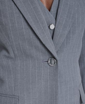 Women's Notch Collar One-Button Blazer