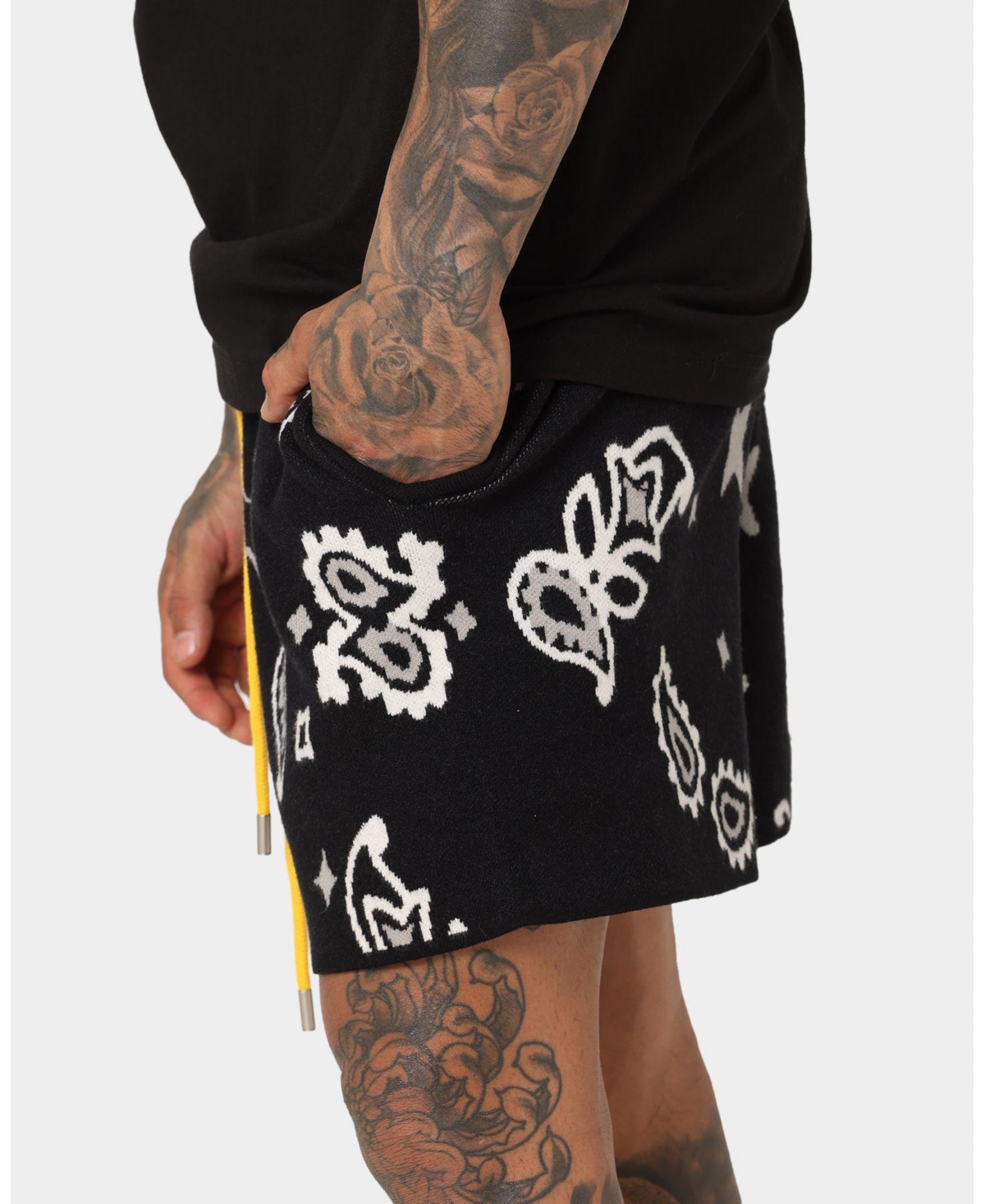 Loiter Men's Paisley Knit Shorts