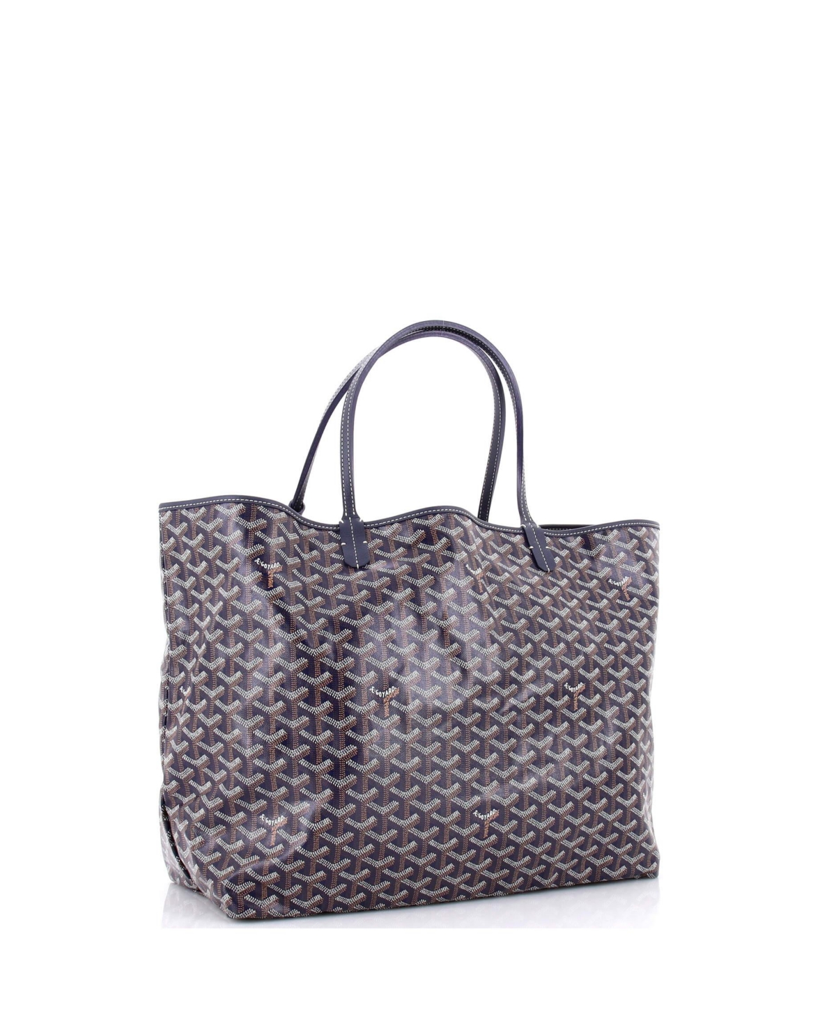Pre-Owned Goyard Gm Saint Louis Tote Coated Canvas