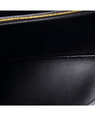 Medium Hourglass Top Handle Bag Leather