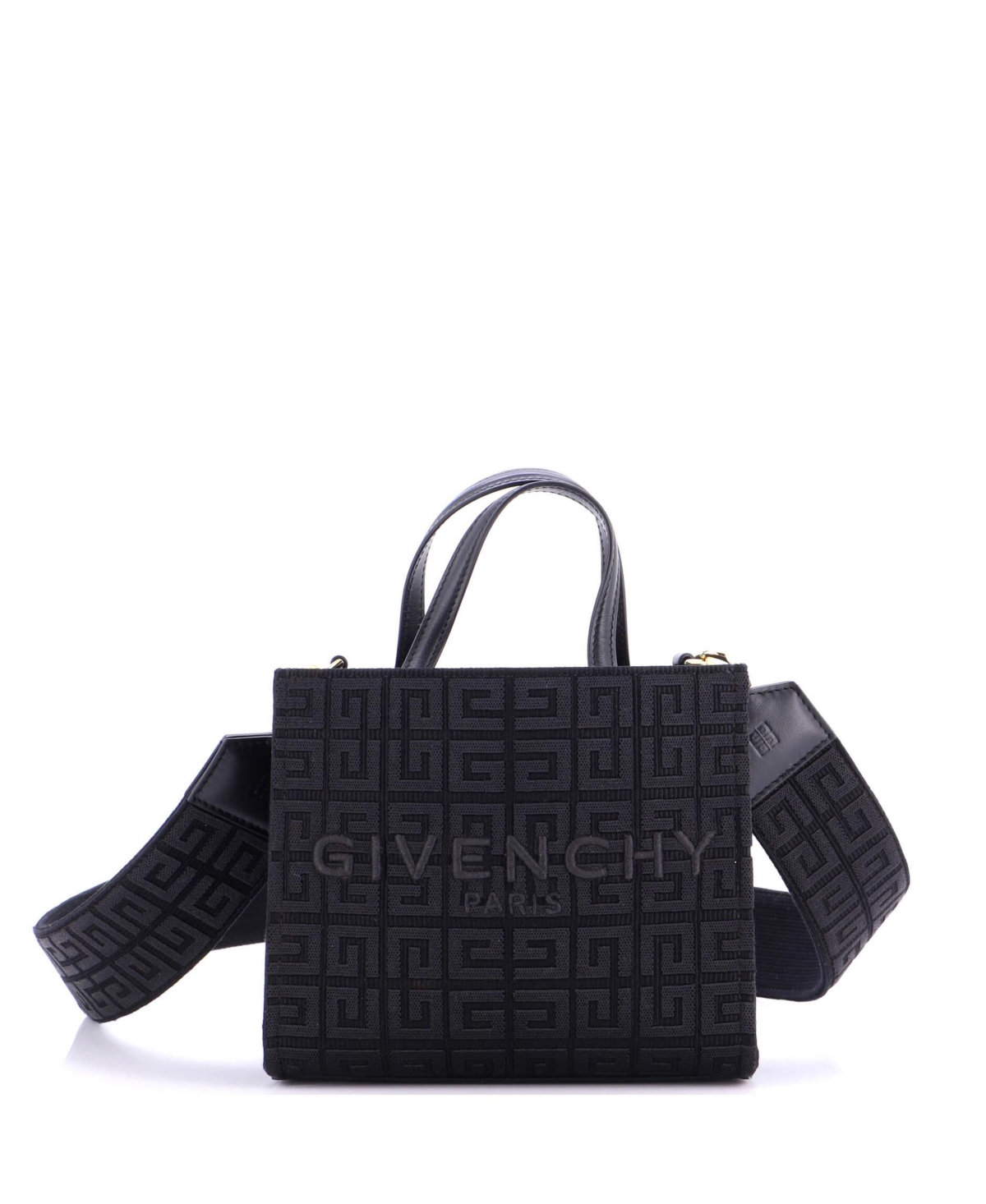Pre-Owned Givenchy Mini G-Tote 4G Jacquard