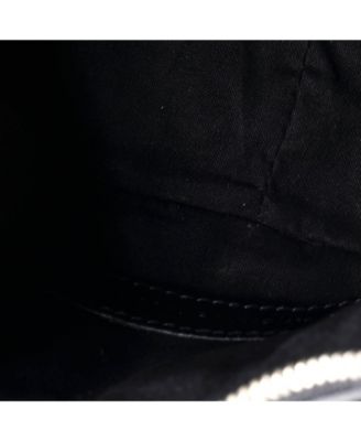 XS Le Cagole Giant Studs Fringe Shoulder Bag Leather