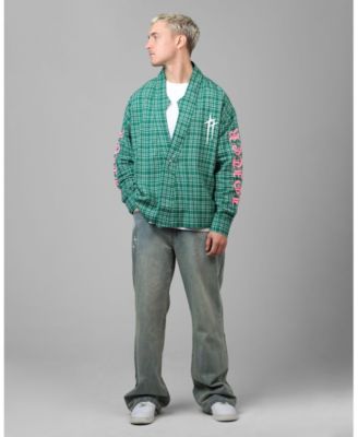 Men's  Kimono Flannel Jackets