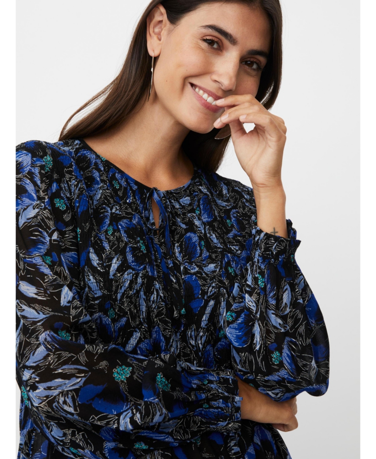 Masai Copenhagen Women's Galamian V-Neck Long Sleeve Long Tunic