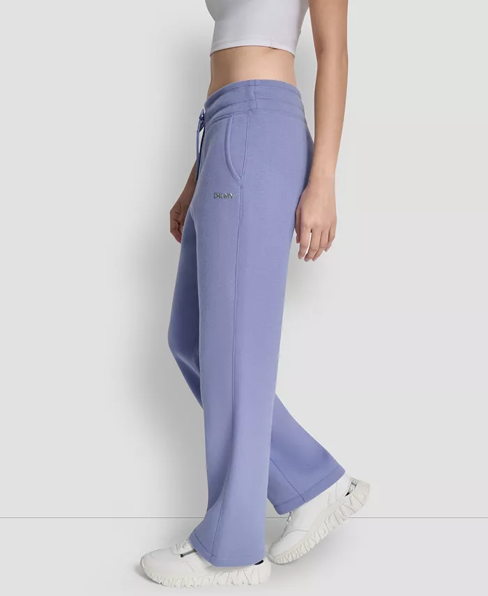 Women's Metallic Bubble Open Leg Pull-On Pants - thumbnail 10