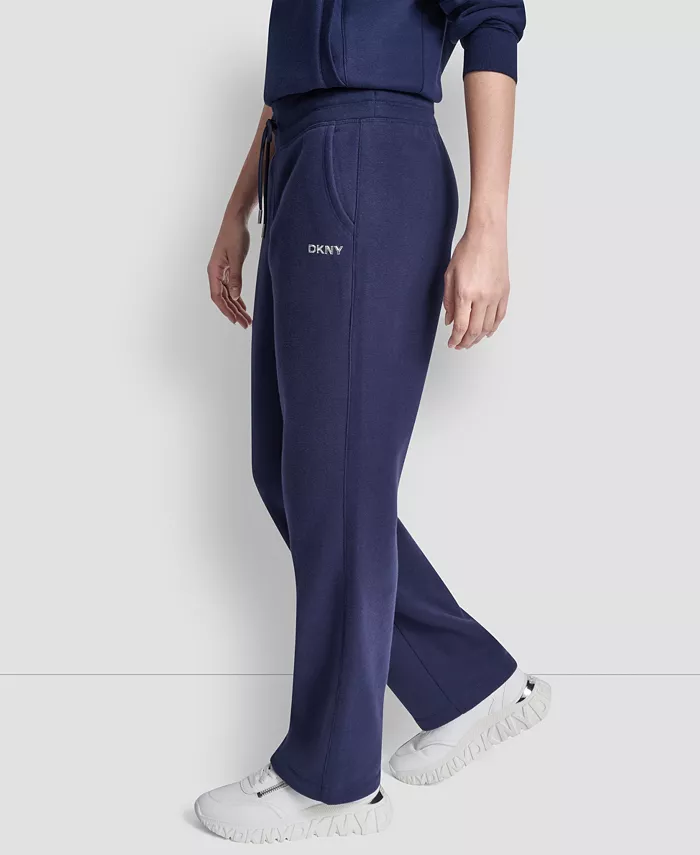 Women's Metallic Bubble Open Leg Pull-On Pants - thumbnail 6