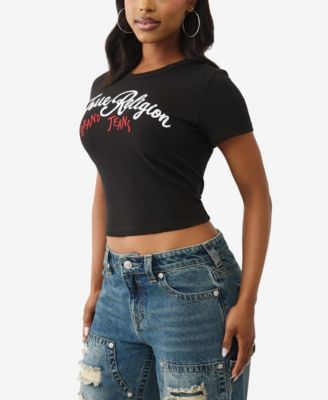 Women's Crystal Branded Baby T-Shirt