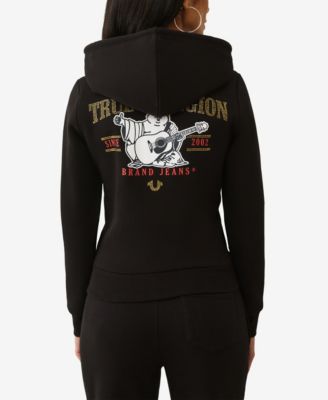 Women's Crystal Zip Hoodie
