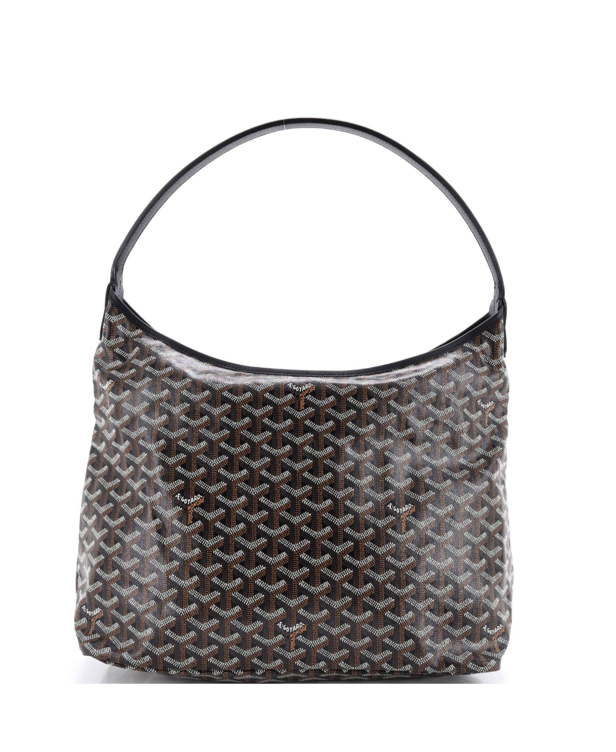 Pre-Owned Goyard Boheme Hobo Coated Canvas