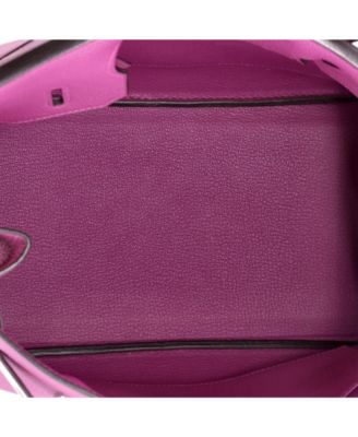 Birkin 30 Handbag Pink Togo with Palladium Hardware